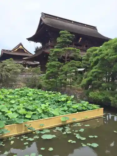 善光寺の庭園