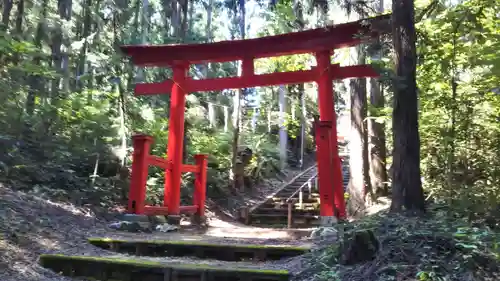 青麻神社の鳥居