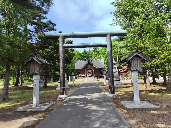 新十津川神社の鳥居