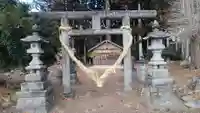 湯泉神社の鳥居