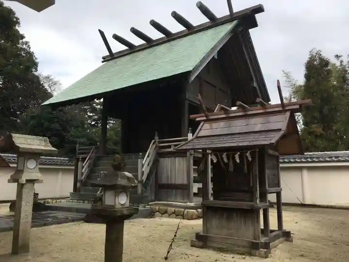 都波岐奈加等神社の本殿・本堂
