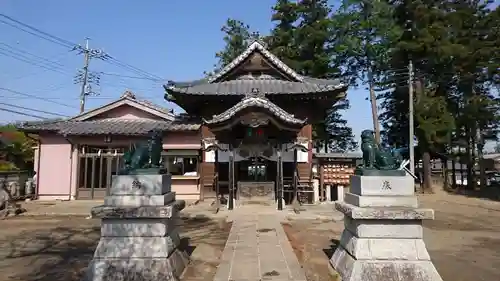 鬼鎮神社の狛犬