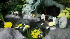 三輪神社の手水