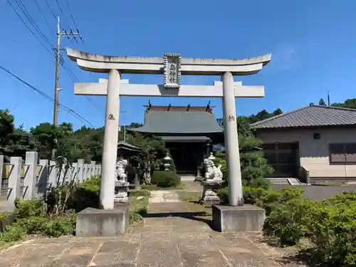 淡島神社の鳥居