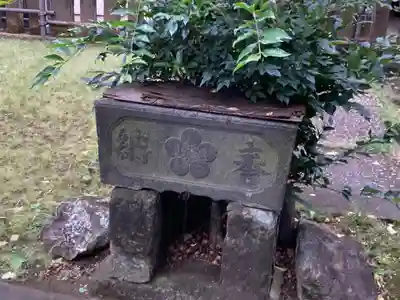 北野神社西町天神の手水舎