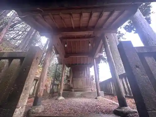 三十八神社の本殿