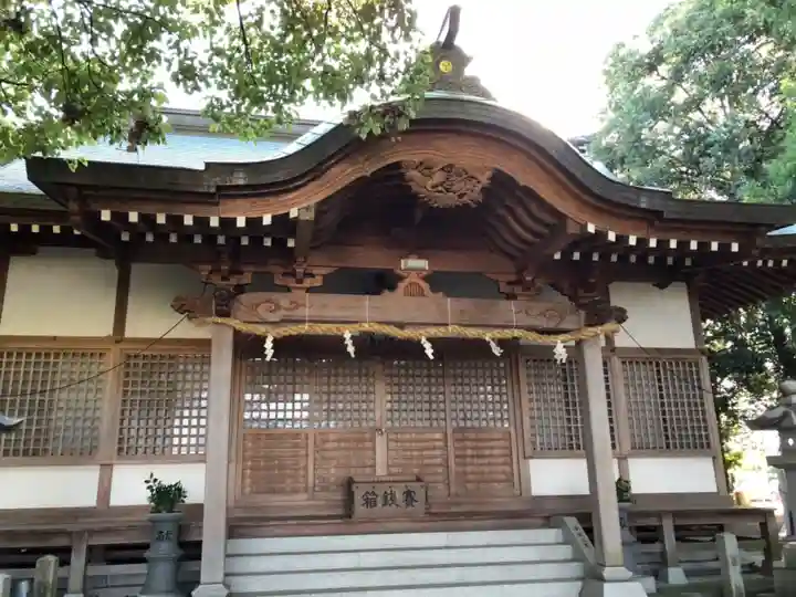 木熊野神社の本殿・本堂
