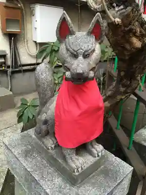 大松稲荷神社の狛犬