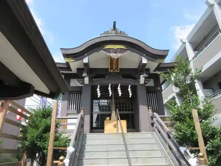 神楽坂若宮八幡神社の本殿・本堂