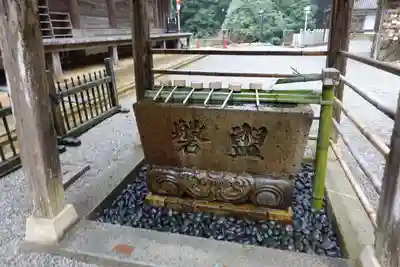 一乗寺の手水舎