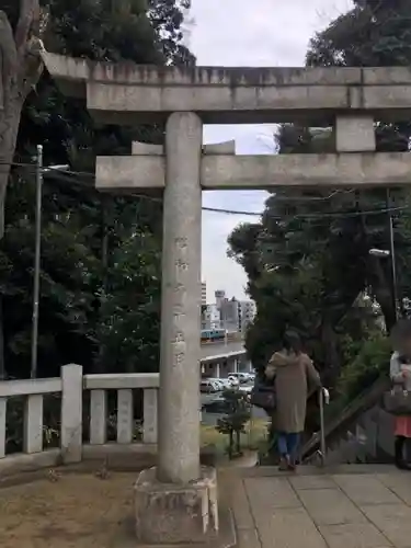 赤羽八幡神社の鳥居