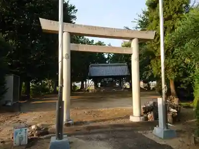 神明社（大屋敷）の鳥居