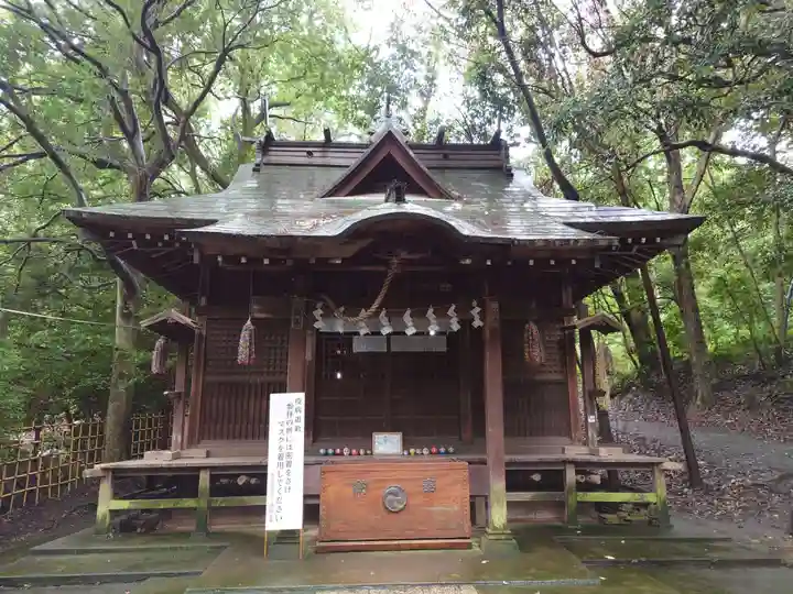 久米水天宮の本殿・本堂