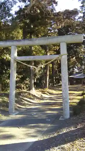 鹿島静神社の鳥居