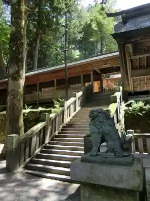 諏訪大社の狛犬