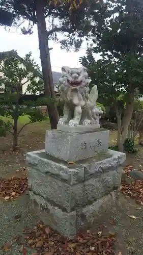 八幡神社の狛犬