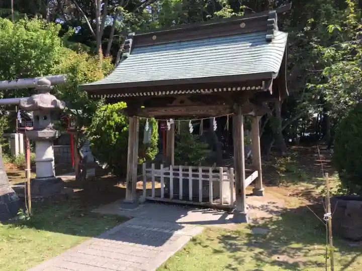 常陸第三宮 吉田神社の手水舎
