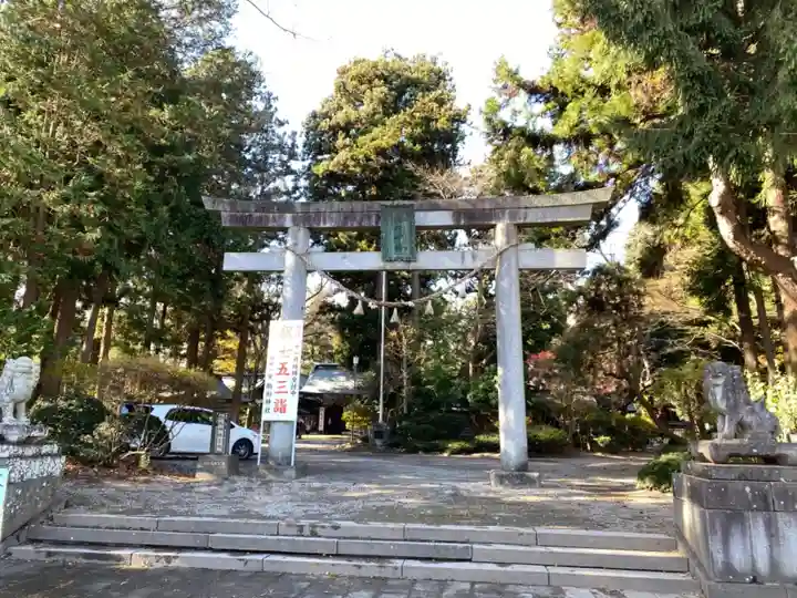 駒形神社の鳥居