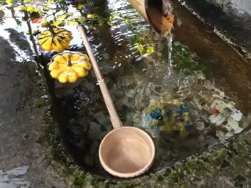 函館八幡宮の手水