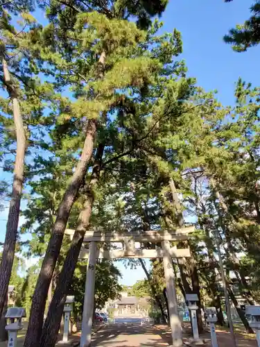 浜宮天神社の鳥居