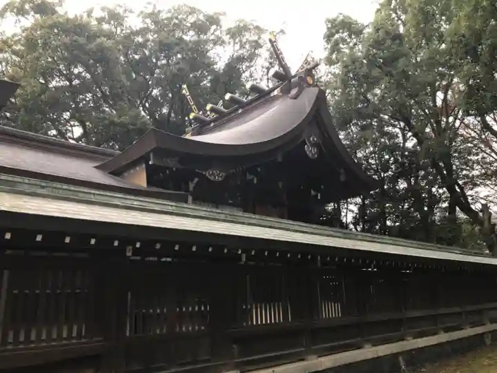松陰神社の本殿・本堂