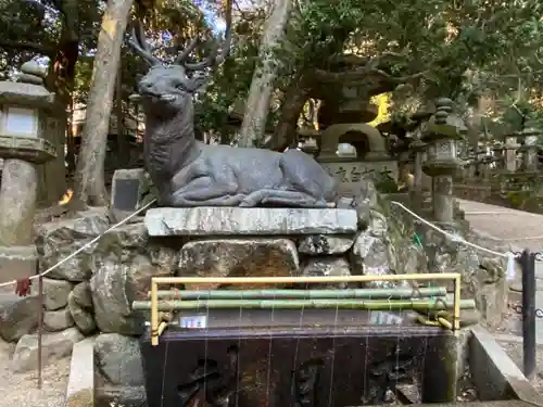 春日大社の手水舎