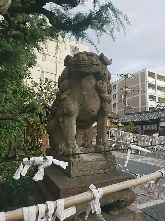 元祇園梛神社・隼神社の狛犬