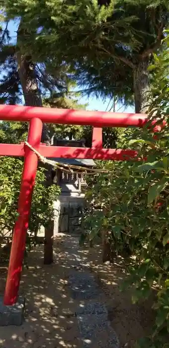 胡録神社の鳥居