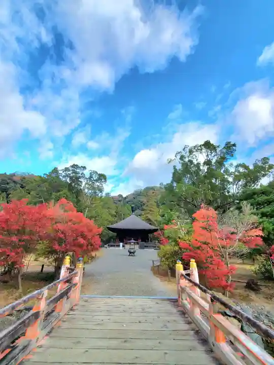 白水阿弥陀堂の庭園