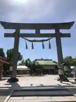難波大社 生國魂神社の鳥居