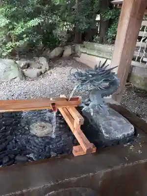 川越氷川神社の手水舎