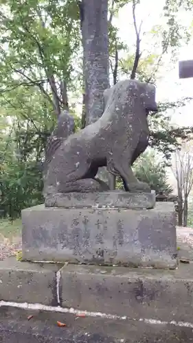 神居神社の狛犬