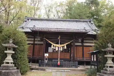 甲斐総社八幡神社の本殿・本堂
