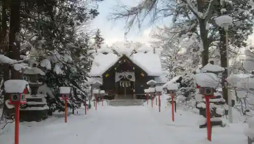 比布神社の本殿