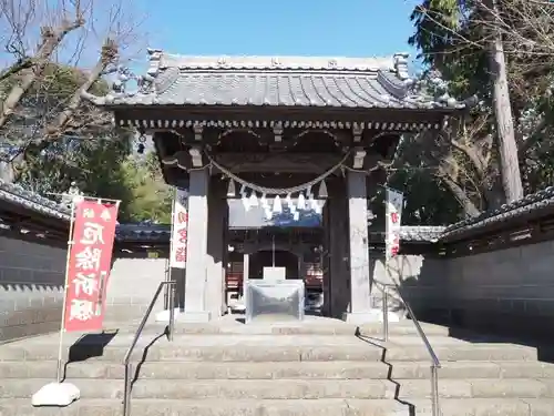 日吉浅間神社の山門・神門