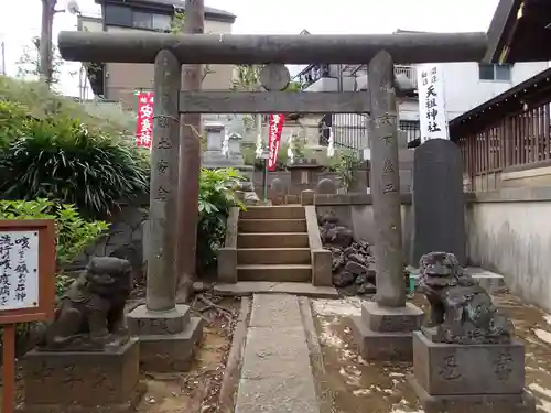 西台天祖神社の鳥居