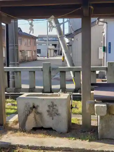 金比羅神社の手水舎