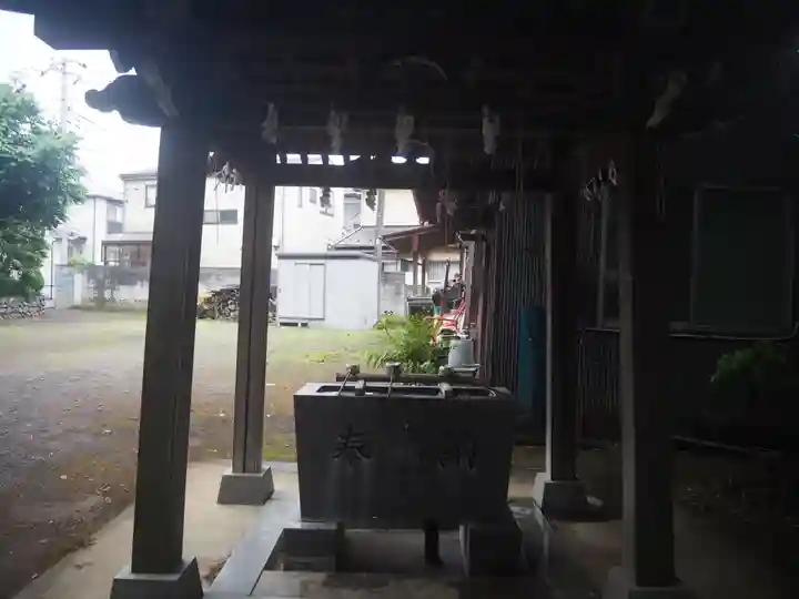 浅間神社の手水舎