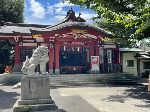 旗岡八幡神社の本殿・本堂