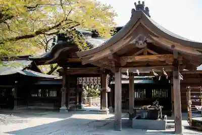 宇都宮二荒山神社の手水舎