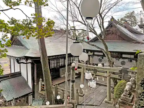 阿賀神社の本殿・本堂