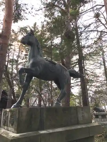 岩見澤神社の狛犬