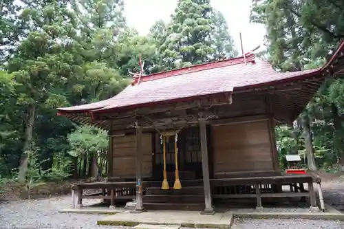 帳附神社の本殿・本堂