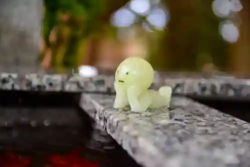 尻岸内八幡神社の手水