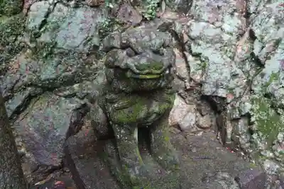 橿森神社の狛犬