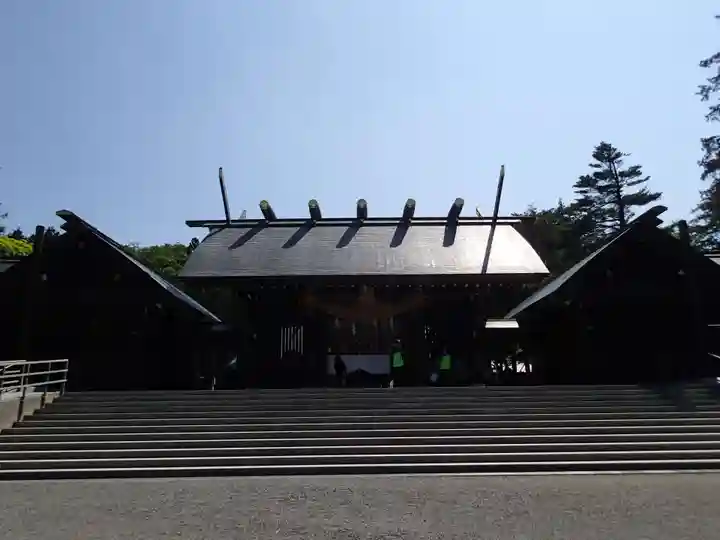 北海道神宮の本殿・本堂