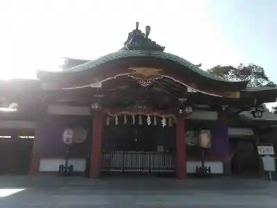 篠崎八幡神社の本殿・本堂