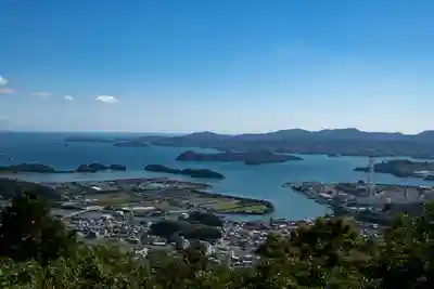 津峯神社の景色