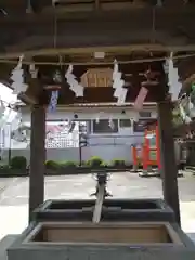 武蔵第六天神社の手水