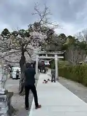 小川諏訪神社の庭園